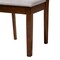 Baxton Studio Florencia Modern Grey Fabric and Walnut Brown Finished Wood 2-Piece Dining Chair Set 231-2PC-13208-ZORO - alternate 6